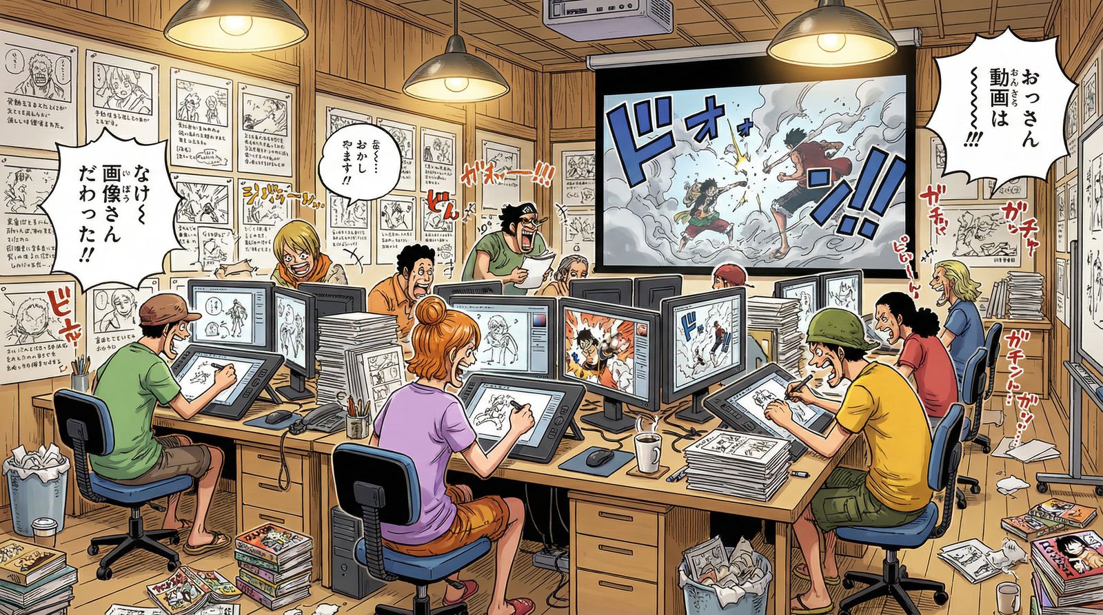 小马拉大车动漫制作